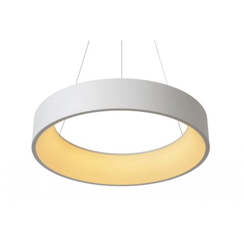 LUCIDE TALOWE LED Pendant D60cm 42W 3000K White, závěsné svítidlo, lustr - obrázek