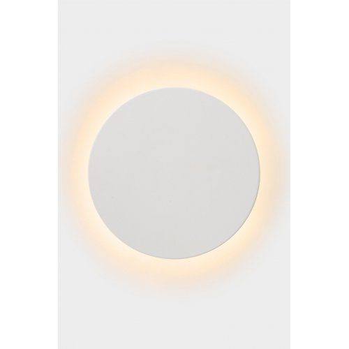 LUCIDE EKLYPS LED Wall Light D15cm 6W 360LM White, nástěnné svítidlo - obrázek