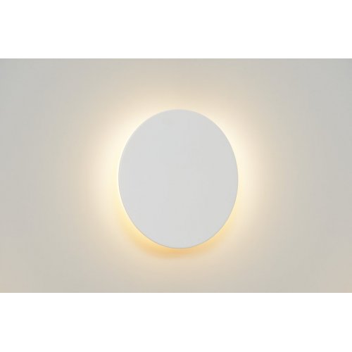LUCIDE EKLYPS LED Wall Light D15cm 6W 360LM White, nástěnné svítidlo - obrázek