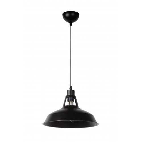 LUCIDE BRASSY-BIS Pendant E27 D31cm Black, závěsné svítidlo, lustr - obrázek