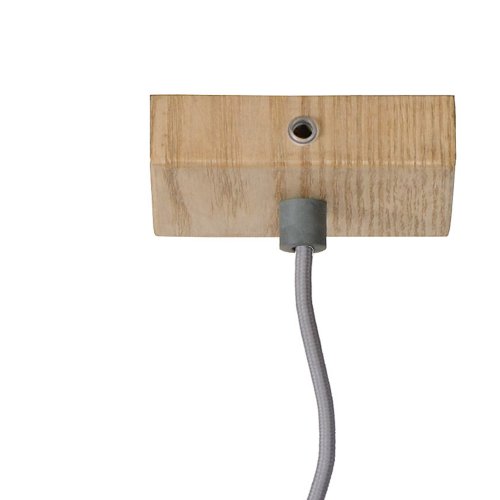 LUCIDE ORIS Pendant 4xE27 L120cm Light Wood, závěsné svítidlo, lustr - obrázek