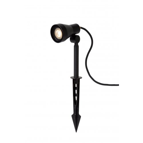 LUCIDE SPIKE Spot LED GU10/5W 320LM Black, venkovní svítidlo - obrázek