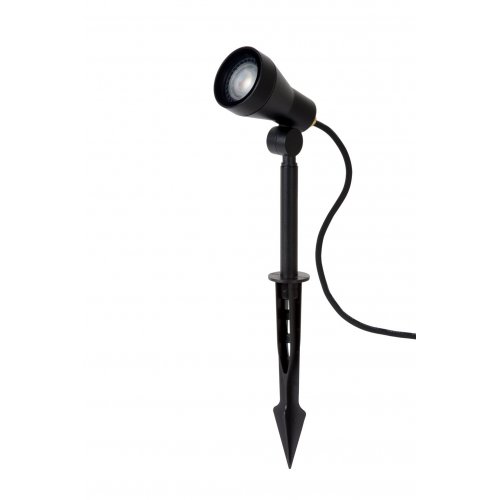 LUCIDE SPIKE Spot LED GU10/5W 320LM Black, venkovní svítidlo - obrázek