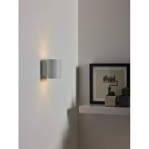 LUCIDE XERA Wall Light Round 1xG9 D8 H10 W10cm White, nástěnné svítidlo - obrázek