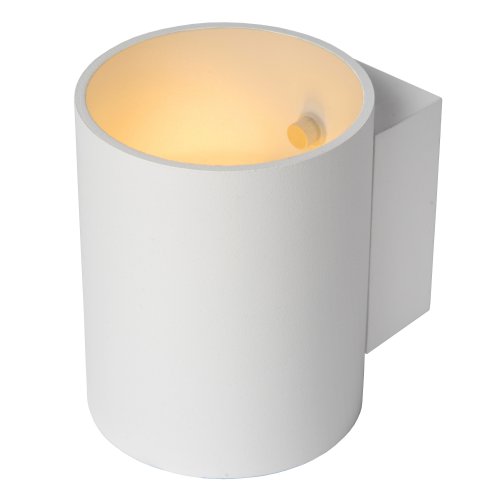 LUCIDE XERA Wall Light Round 1xG9 D8 H10 W10cm White, nástěnné svítidlo - obrázek