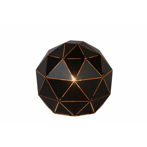 LUCIDE OTONA Table Lamp D25cm E27/60W Black, stolní lampa - obrázek