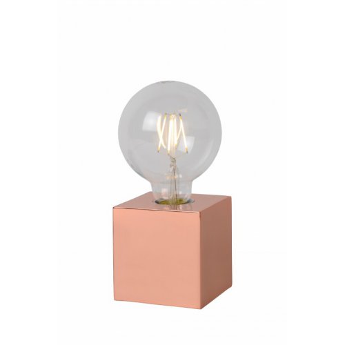 LUCIDE CUBIDO Table Lamp E27/5W H19 D9,5cm Copper, stolní lampa
