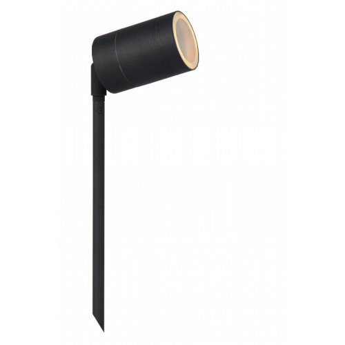 LUCIDE ARNE-LED Outdoor lamp spike 1xGU10/5W Black, venkovní svítidlo