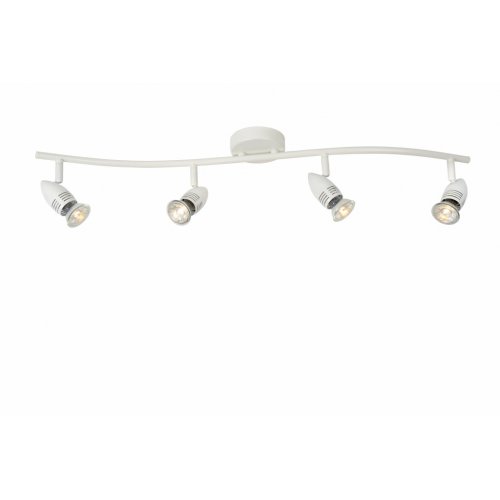 LUCIDE CARO-LED Spot Bow 4xGU10/5W White, bodové svítidlo, bodovka - obrázek