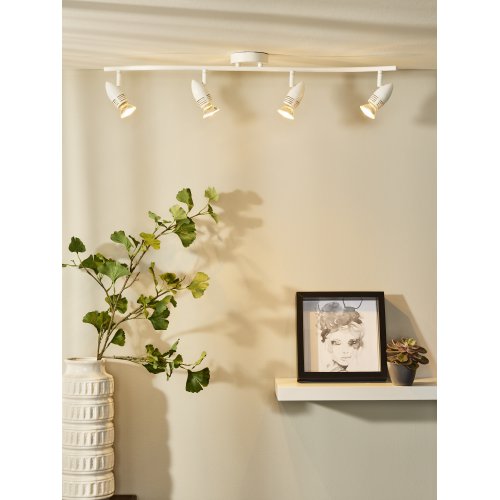 LUCIDE CARO-LED Spot Bow 4xGU10/5W White, bodové svítidlo, bodovka - obrázek