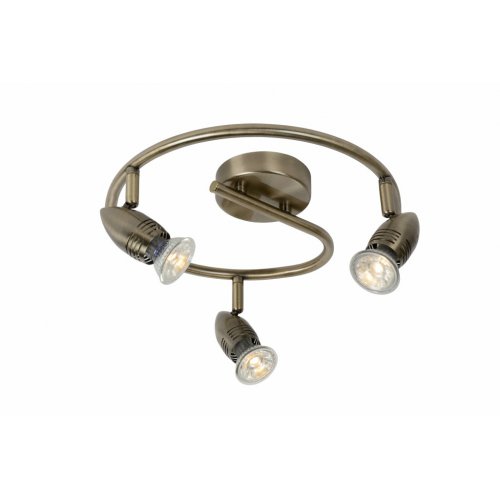LUCIDE CARO-LED Spot Bow 3xGU10/5W Bronze, bodové svítidlo, bodovka