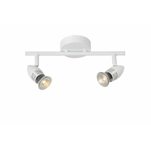 LUCIDE CARO-LED Wall Spot 2xGU10/5W L32 H12.5 White, bodové svítidlo, bodovka - obrázek