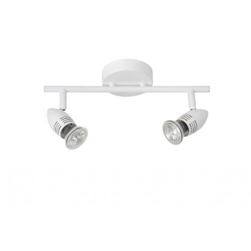 LUCIDE CARO-LED Wall Spot 2xGU10/5W L32 H12.5 White, bodové svítidlo, bodovka - obrázek