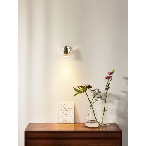 LUCIDE CARO-LED Wall Spot 1xGU10/5W D8.5 H10.5 White, bodové svítidlo, bodovka - obrázek