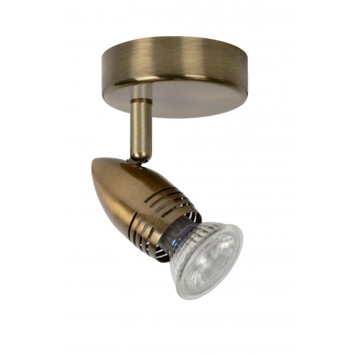 LUCIDE CARO-LED Wall Spot 1xGU10/5W D8.5 H10.5 Bronze, bodové svítidlo, bodovka - obrázek