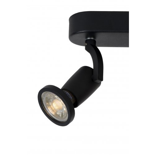 LUCIDE JASTER LED Spot 2xGU10/5W 320LM Black, bodové svítidlo, bodovka - obrázek