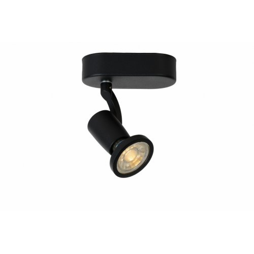 LUCIDE JASTER LED Spot GU10/5W 320LM Black, bodové svítidlo, bodovka