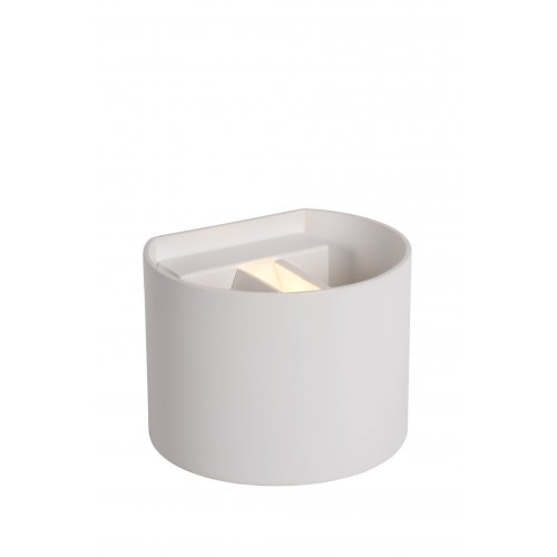 LUCIDE XIO Wall Light Round G9/4W 2700K White, nástěnné svítidlo - obrázek