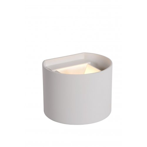 LUCIDE XIO Wall Light Round G9/4W 2700K White, nástěnné svítidlo - obrázek