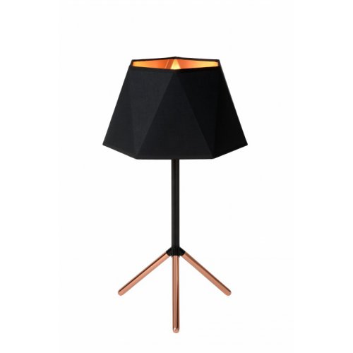 LUCIDE ALEGRO Table Lamp E14 D32cm H57cm Black, stolní lampa