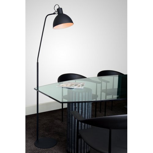 LUCIDE SHADI Floor Lamp E27 H160cm Black, stojací lampa - obrázek