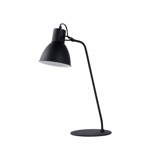 LUCIDE SHADI Desk Lamp E14 H50cm Black, stolní lampa - obrázek