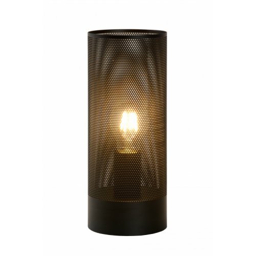 LUCIDE BELI Table Lamp E27 H30cm D12cm Black, stolní lampa