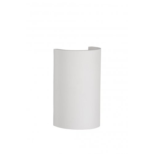 LUCIDE GIPSY Wall Light Round G9 18x11x7cm White, nástěnné svítidlo - obrázek