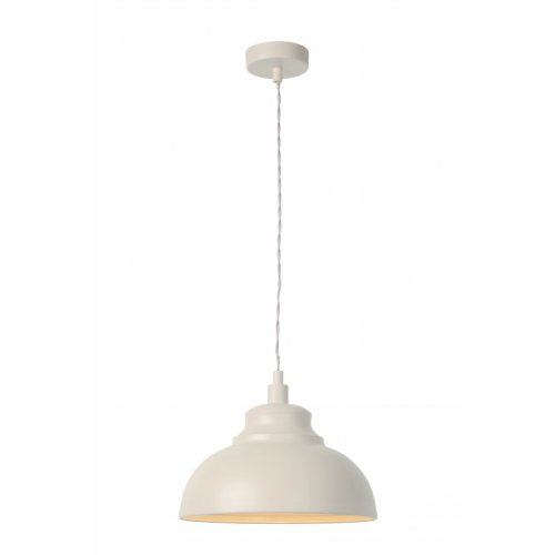 LUCIDE ISLA Pendant E14 D29 H22 cm Cream, závěsné svítidlo, lustr - obrázek