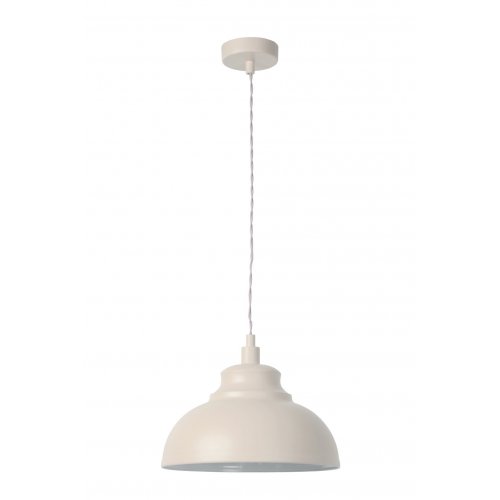 LUCIDE ISLA Pendant E14 D29 H22 cm Cream, závěsné svítidlo, lustr - obrázek