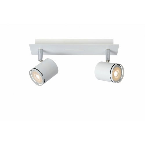 LUCIDE RILOU Spot LED 2x5W White, bodové svítidlo, bodovka