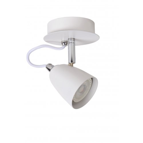 LUCIDE RIDE-LED Spot GU10/5W 3000K White, bodové svítidlo, bodovka - obrázek