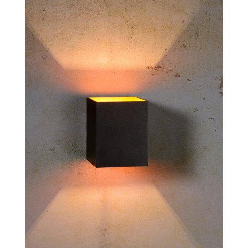 LUCIDE XERA Wall light Square 1xG9 H10 W10 L8,2 Black, nástěnné svítidlo - obrázek