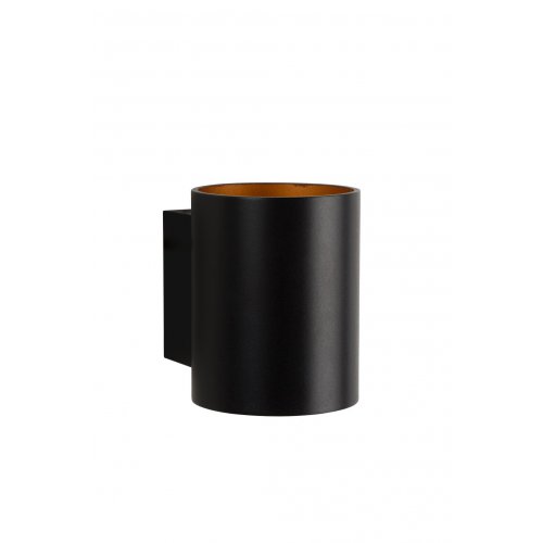 LUCIDE XERA Wall light Round 1xG9 D8 H10 W10cm Black, nástěnné svítidlo - obrázek