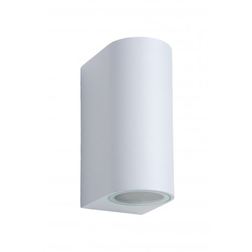 LUCIDE ZORA-LED Wall Light 2xGU10/5W White, venkovní svítidlo - obrázek