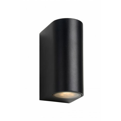 LUCIDE ZORA-LED Wall Light 2xGU10/5W Black, venkovní svítidlo - obrázek