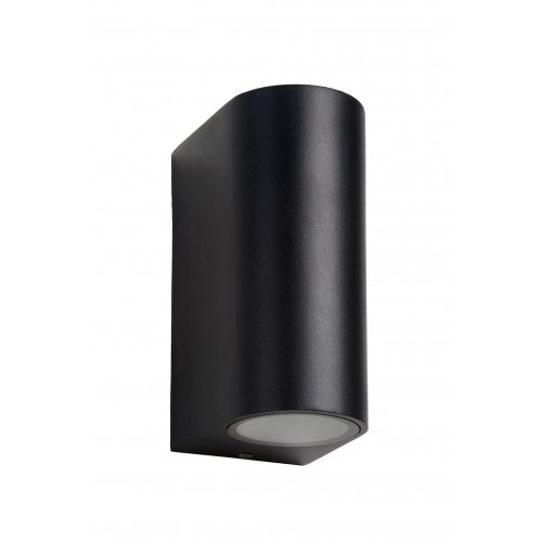 LUCIDE ZORA-LED Wall Light 2xGU10/5W Black, venkovní svítidlo - obrázek