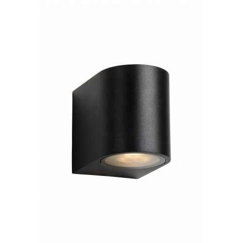 LUCIDE ZORA-LED Wall Light GU10/5W Black, venkovní svítidlo - obrázek