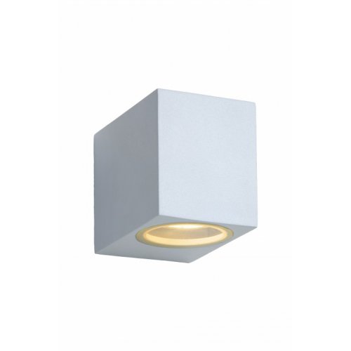 LUCIDE ZORA-LED Wall Light GU10/5W White, venkovní svítidlo - obrázek