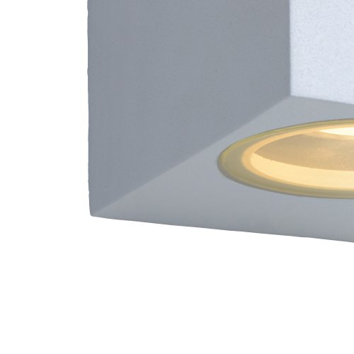 LUCIDE ZORA-LED Wall Light GU10/5W White, venkovní svítidlo - obrázek