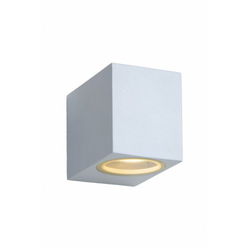 LUCIDE ZORA-LED Wall Light GU10/5W White, venkovní svítidlo