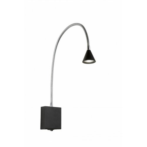 LUCIDE BUDDY Wall Light LED 3W Black, nástěnné svítidlo