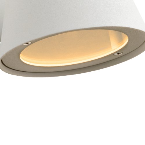 LUCIDE DINGO Wall Light LED GU10/4,5W IP44 White, venkovní svítidlo - obrázek