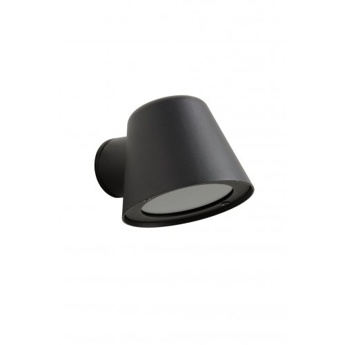 LUCIDE DINGO Wall Light LED GU10/4,5W IP44 Black, venkovní svítidlo - obrázek