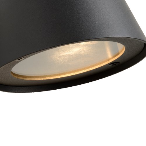 LUCIDE DINGO Wall Light LED GU10/4,5W IP44 Black, venkovní svítidlo - obrázek