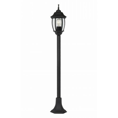 LUCIDE Outdoor lighting post H110cm E27/60W Black, venkovní svítidlo