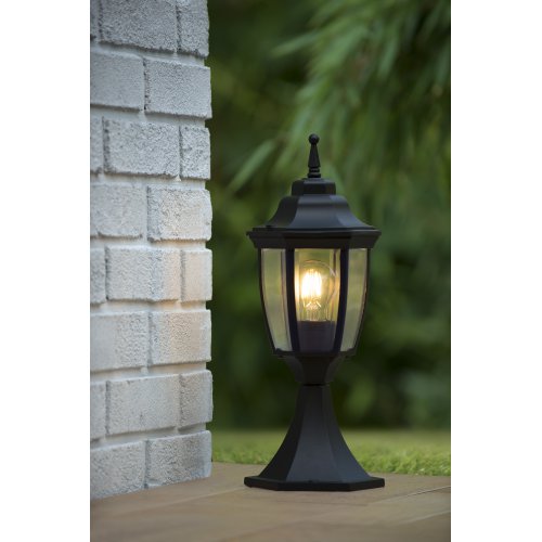 LUCIDE Outdoor light H47cm E27/60W Black, venkovní svítidlo - obrázek