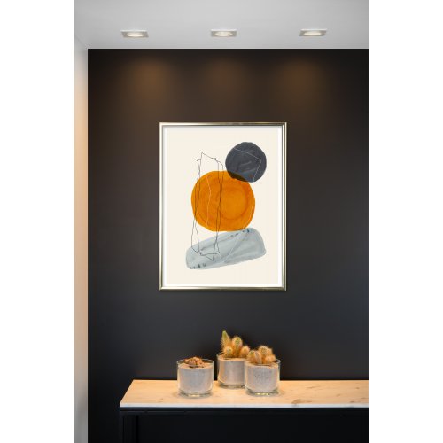 LUCIDE Spot Built-in Square LED 3xGU10/5W White, bodové svítidlo, bodovka - obrázek