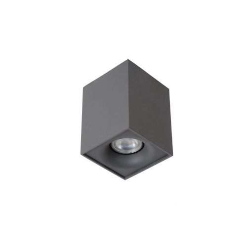 LUCIDE BENTOO-LED Spot Gu10/5W L8 W8 H11cm Grey, bodové svítidlo, bodovka - obrázek