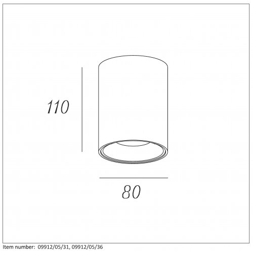 LUCIDE BENTOO-LED Spot Gu10/5W D8 H11cm Grey, bodové svítidlo, bodovka - obrázek